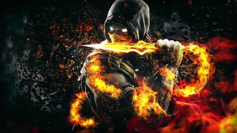 Mortal Kombat Scorpion 4K Live Wallpaper | 3840x2160