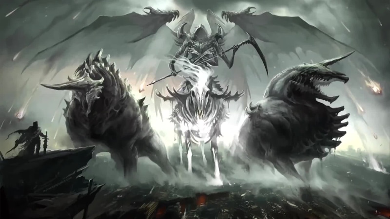 Death Grim Reaper Fantasy Horror Live Wallpaper
