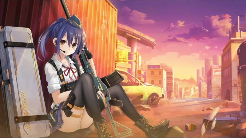 Mana Takamiya, Date A Live Spirit Pledge, Girl with Gun Live Wallpaper