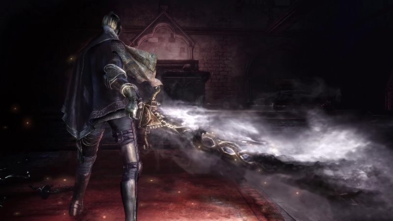 Black Flame Dark Souls Game Dark Damage 4K Live Wallpaper