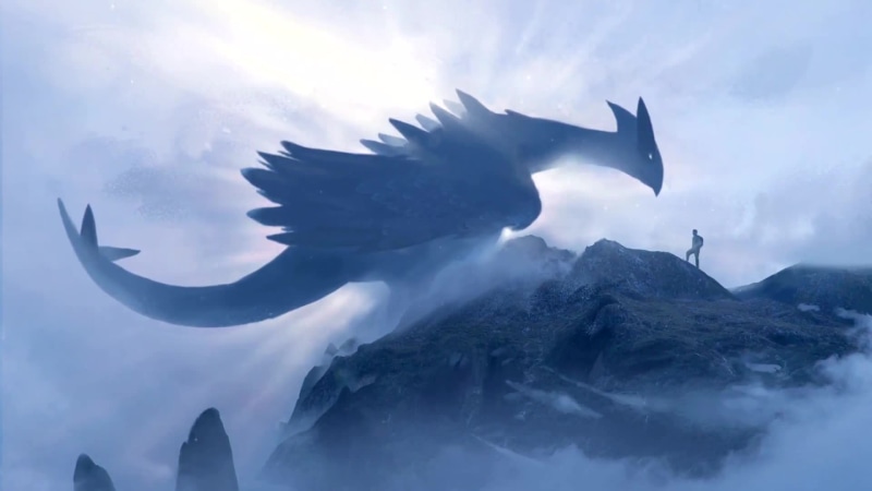 Legendary Lugia Pokemon, Dragon on the Hill Live Wallpaper
