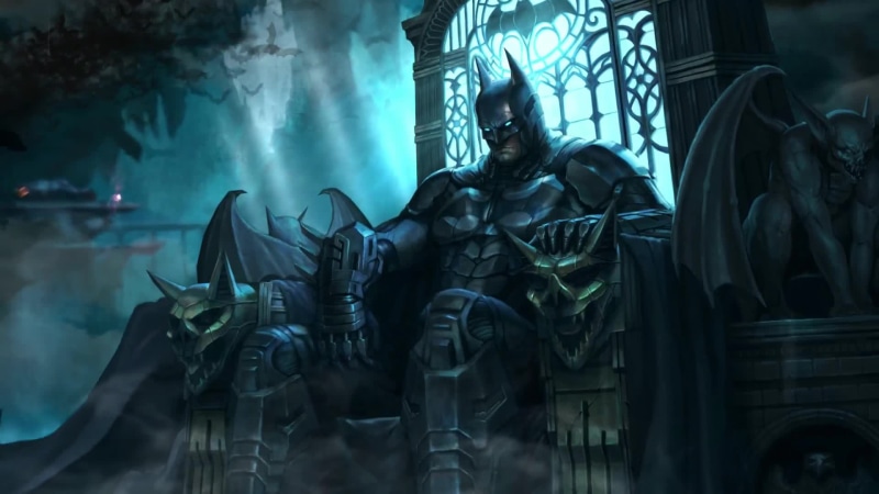 Batman Dark Knight, Dark Throne, Game Live Wallpaper