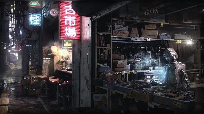 Repair Service Robot Future Live Wallpaper