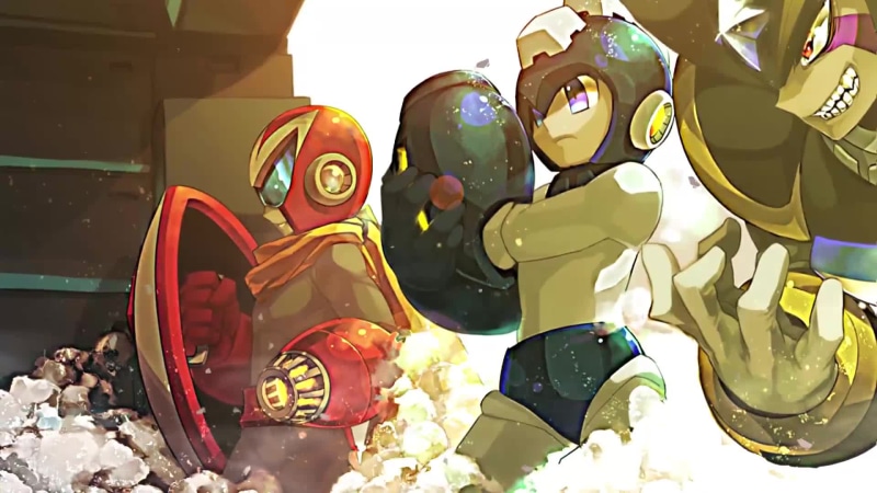 Protoman, Megaman, Bass Capcom Heroes Live Wallpaper