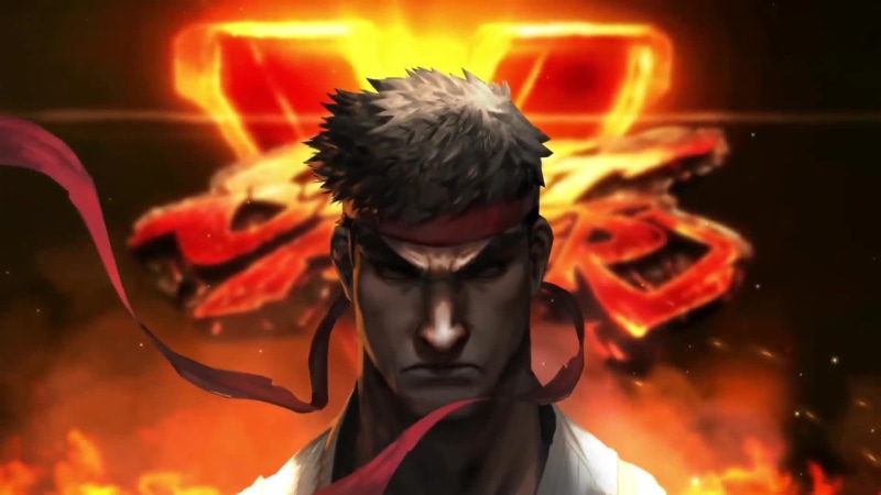 Menacing and Gloomy Ryu, Street Fighter Game Live Wallpaper