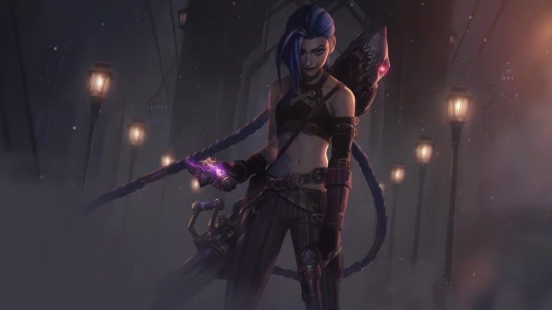 League Of Legends Jinx Arcane Live Wallpaper | 3840x2160