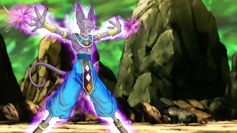 Lord Beerus Power Up Dragon Ball Super 4K Live Wallpaper