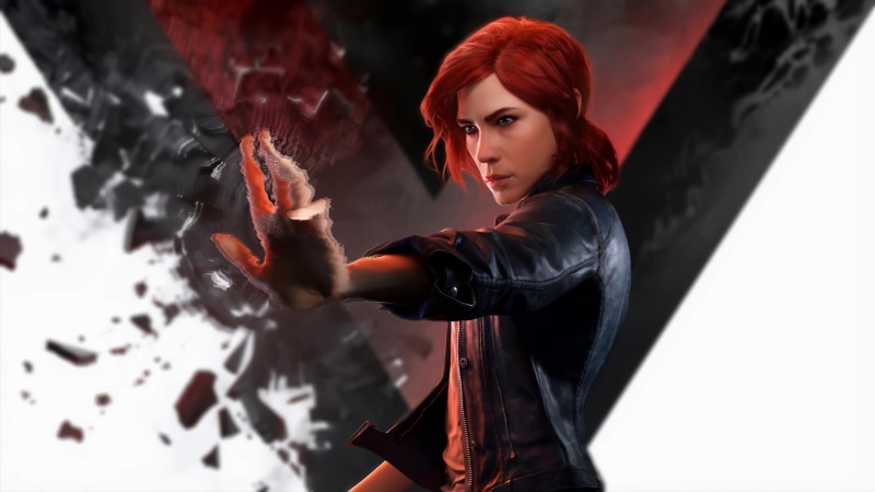 Cute Redhead Jesse Faden Control Game 4K Live Wallpaper