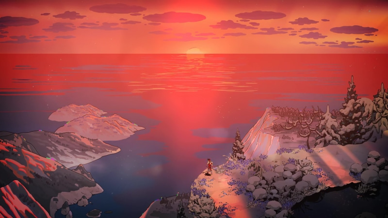 Hades Sunrise after Killing Aid 4K Live Wallpaper