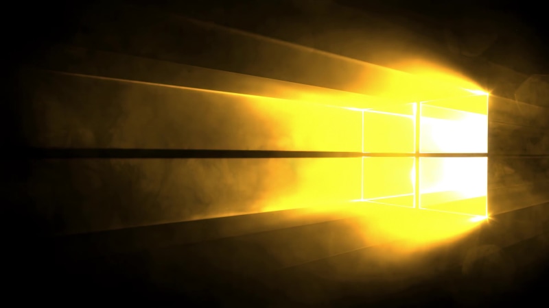 Windows 10 Shining RGB Logo 4K Live Wallpaper