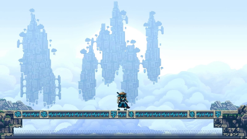 The Messenger Pixel Game, Clouds, Bridge 4K Live Wallpaper