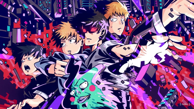 Mob Psycho 100, モブサイコ100, Manga 4K Live Wallpaper