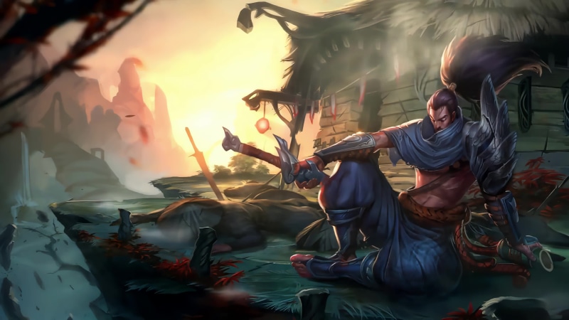 Swordsman Yasuo, League Of Legends 4K Live Wallpaper