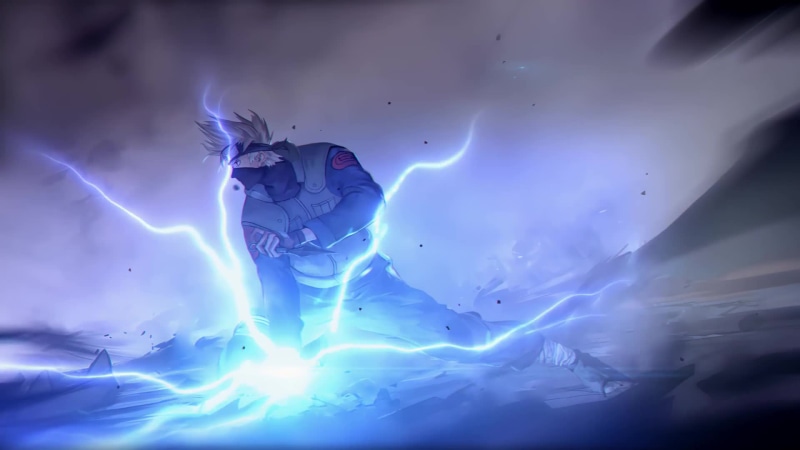 Hatake Kakashi, Chidori Power, Naruto Shippuden Live Wallpaper