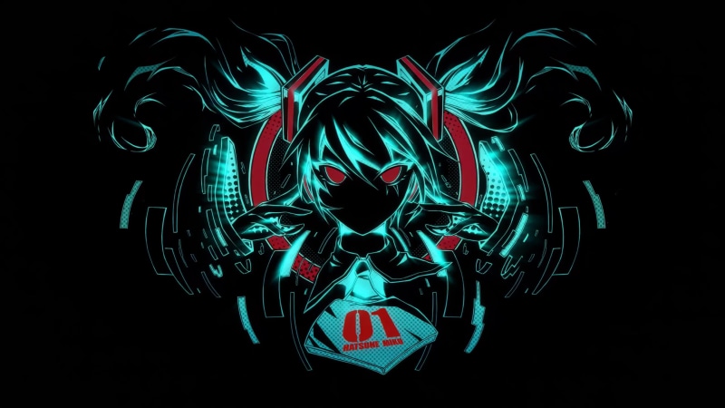 Hatsune Miku Vocaloid 01 Anime 4K Live Wallpaper