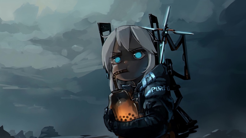 Death Stranding, Girl with the Vessel of Life 4K Live Wallpaper