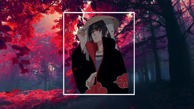 Itachi Uchiha, Naruto Shippuden, Leaf Fall Live Wallpaper