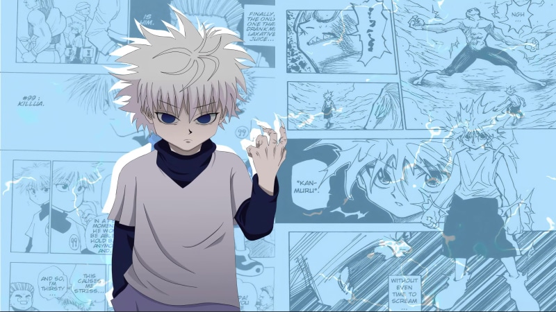 Killua Godspeed Anime 4K Live Wallpaper | 3840x2160