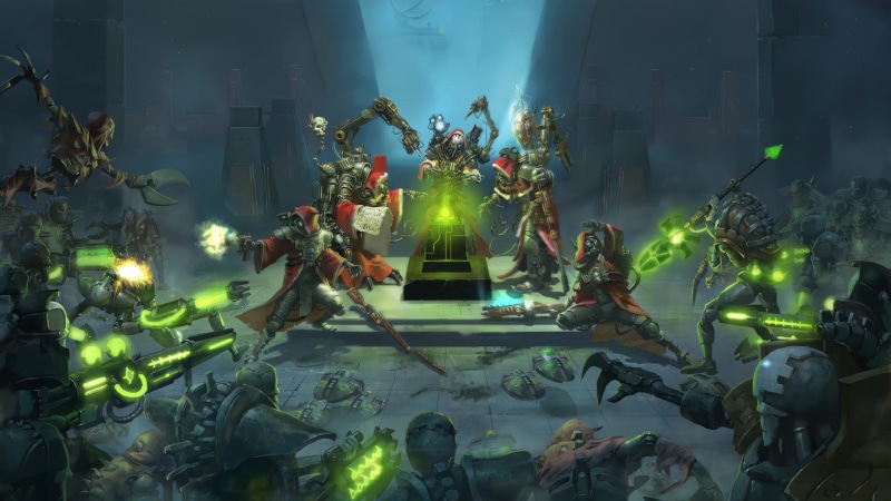 Warhammer 40,000: Mechanicus Army Battle 4K Live Wallpaper