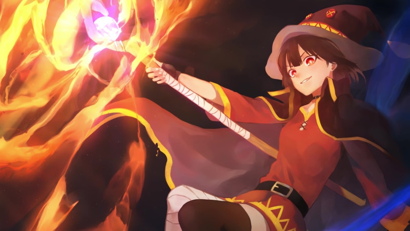 Megumin Explosion Konosuba God’s Blessing On This Wonderful World! Live Wallpaper
