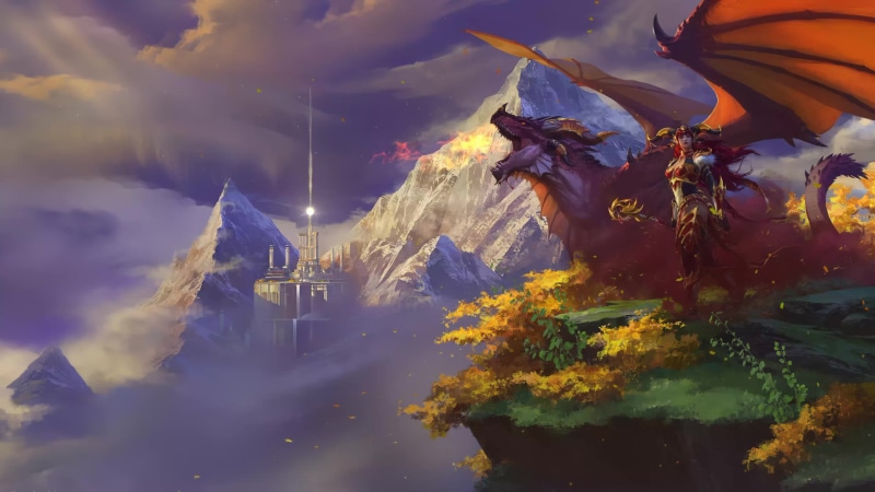 Dragonflight World Of Warcraft, Alexstrasza 4K Live Wallpaper