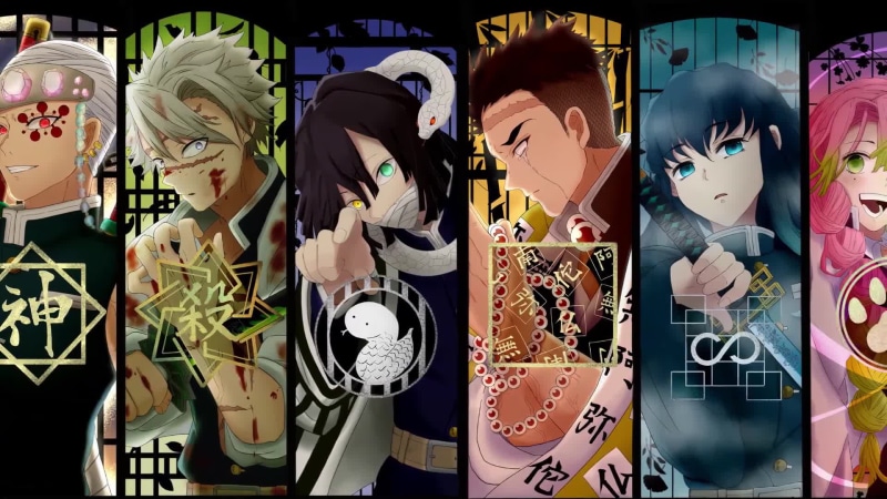 Hashira Kimetsu No Yaiba, Demon Slayer Live Wallpaper