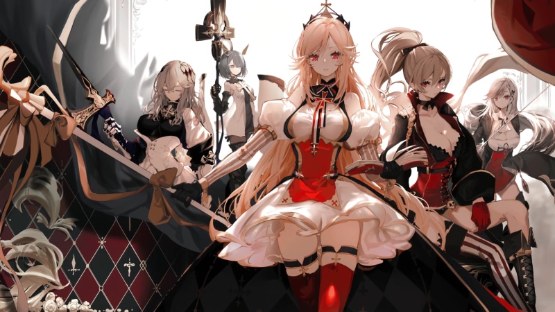 Iris Orthodoxy, Jean Bart, Richelieu, Saint Louis, Vichya Dominion, Azur Lane 4K Live Wallpaper