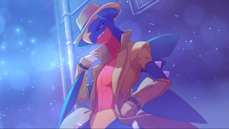 Detective Garchomp Pokemon Unite 4K Live Wallpaper