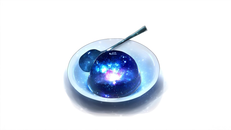 Nebula Jelly Plate Fantasy 4K Live Wallpaper