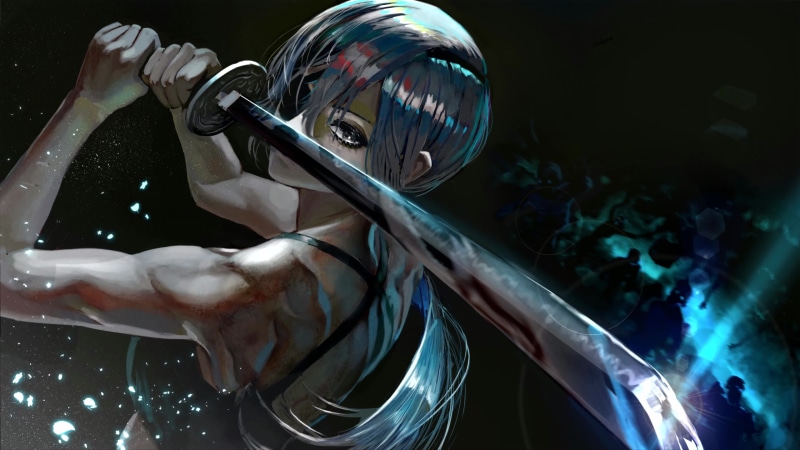 Quanxi, Devil Hunter, Chainsaw Man, Katana 4K Quality Live Wallpaper