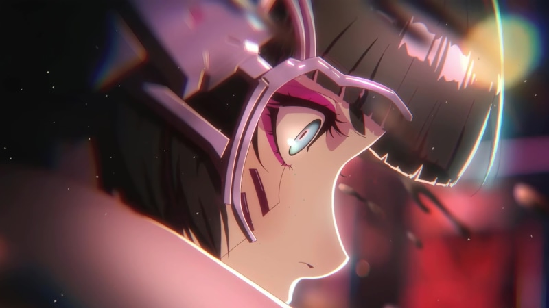 Sasha Yakovleva Face Cyberpunk: Edgerunners 4K Live Wallpaper