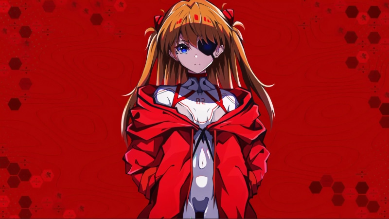 Asuka Langley, Evangelion Anime Live Wallpaper