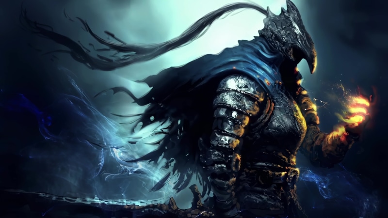 Knight Artorias The Abysswalker Dark Souls Game Live Wallpaper