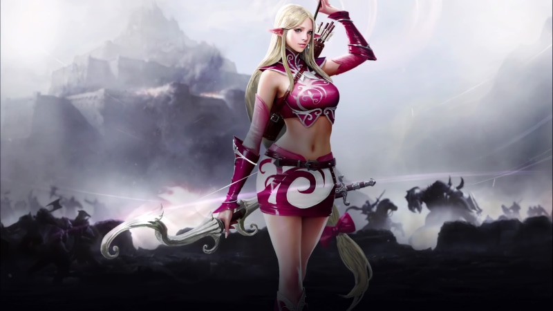 Lineage Eternal Gorgeous Ophelia Live Wallpaper