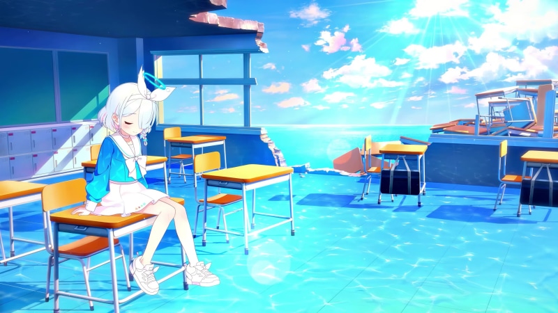 Arona - Blue Archive 6:9-4K/60FPS Live Wallpaper