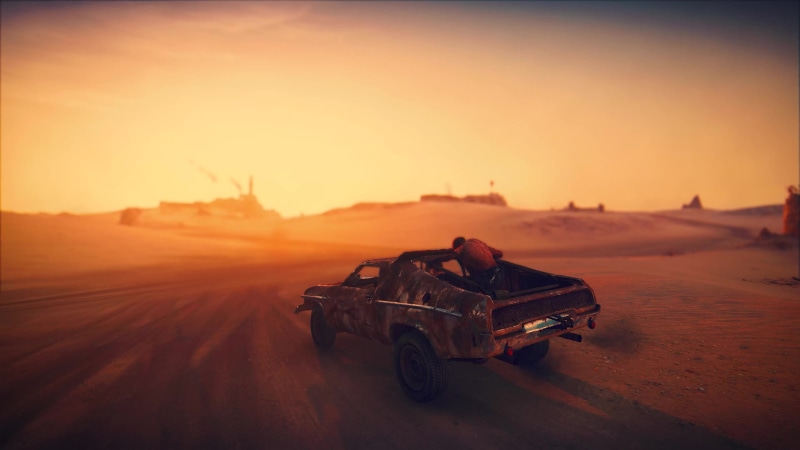 Rest place of desert [Mad Max / 4K] Live Wallpaper