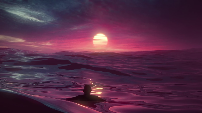 Eternal Light shines on a person Live Wallpaper
