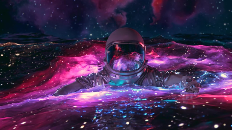 Floating In Space Version Live Wallpaper