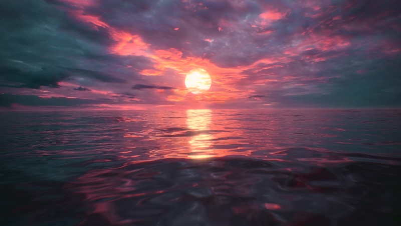 Paradise in the ocean Live Wallpaper