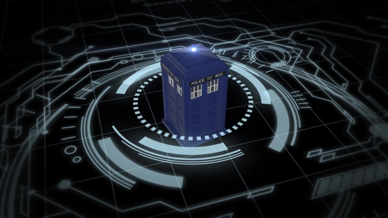 The TARDIS on SF-UI (DoctorWho) Live Wallpaper