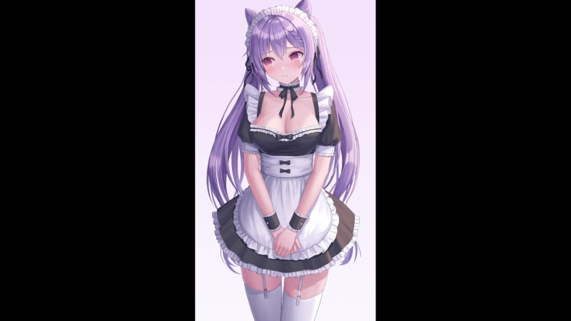 Maid Keqing Genshin Impact for android Live Wallpaper