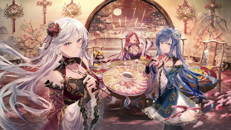 We meet Chinese New Year Live Wallpaper