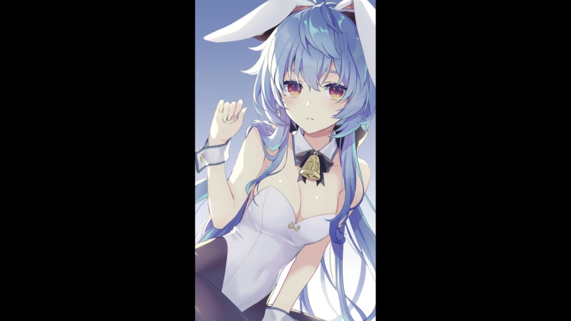 Ganyu in Bunny costume sexy Genshin Impact for android Live Wallpaper