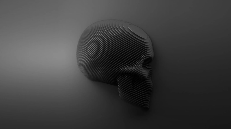 Rainbow Skull Live Wallpaper