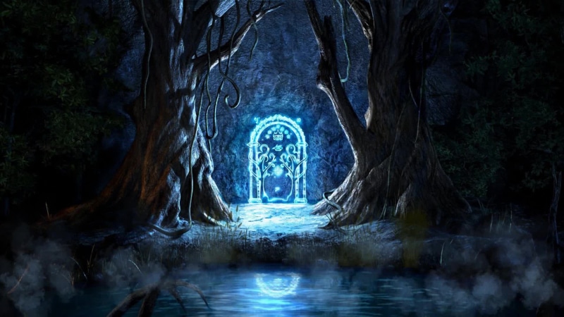 Lord Of The Rings - Elven Door To Moria Live Wallpaper