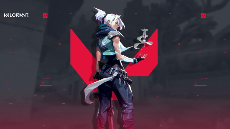 Valorant Jett Wallpaper Animation - Dark Version Live Wallpaper