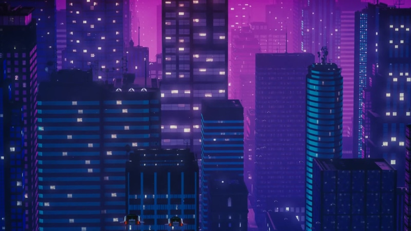 Cybercity Skyline Live Wallpaper
