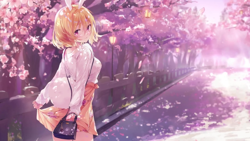 Windy Season Love Live Wallpaper