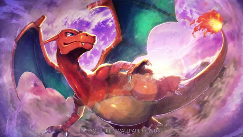 Mega Charizard X Pokemon Game 4K Live Wallpaper | 3840x2160