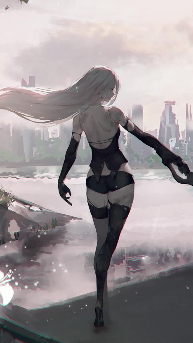 A2 NieR Automata for mobile devices Live Wallpaper